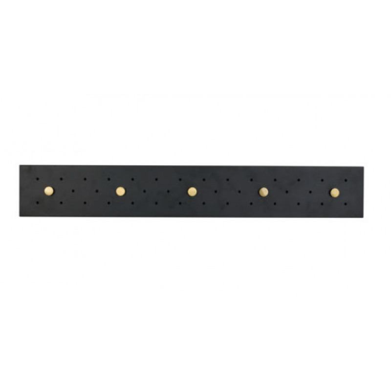 RO MALONE HOOK RAIL BLACK/GOLD